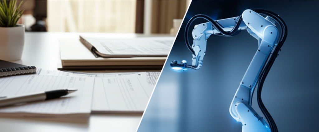 Office Work vs Automation image